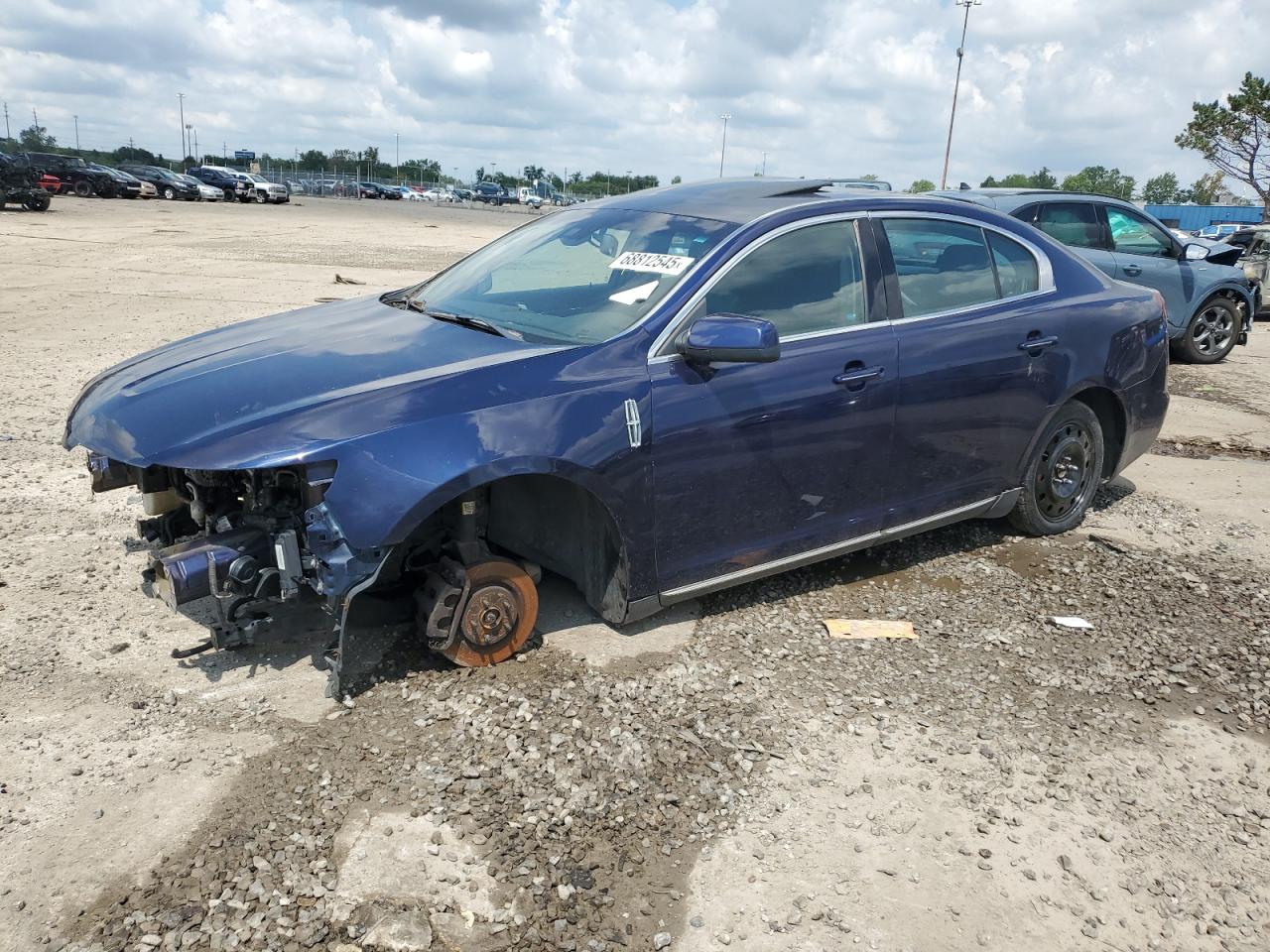 2011 Lincoln MKS, VIN 1LNHL9DR5BG609260 — Stripped