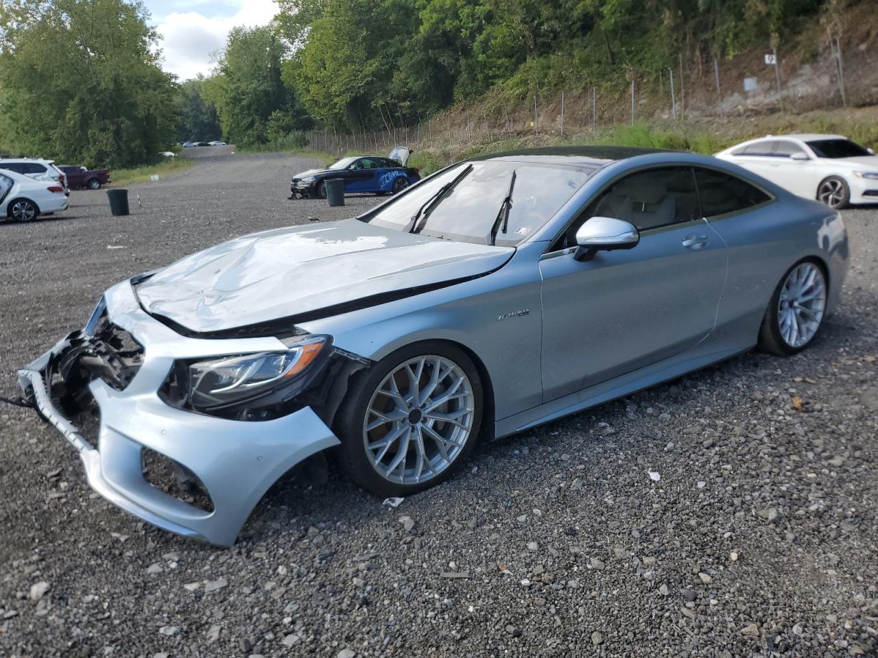 2015 Mercedes-Benz S 550, VIN WDDXJ8FB6FA010026 — Front end