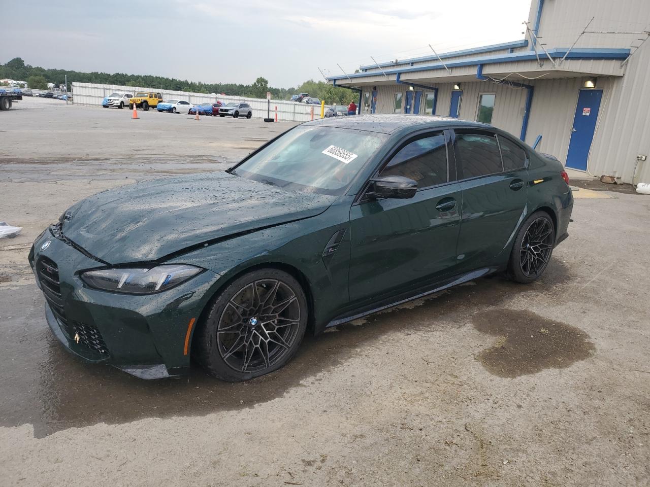 2025 BMW M3 Competition, VIN WBS23HJ01SFU16032 — Бок