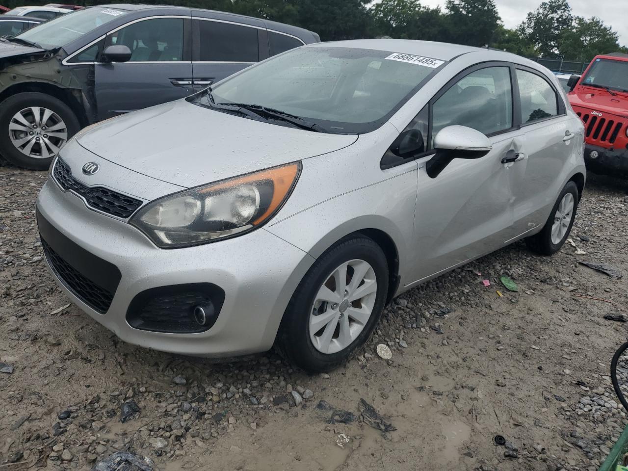2013 Kia Rio SX, VIN KNADN5A37D6230286 — Side