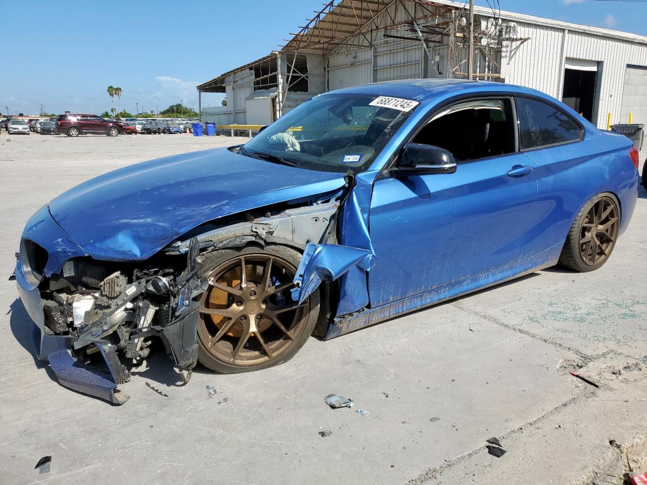 2014 BMW 2 Series M235i, VIN WBA1J7C5XEVW84290 — Front end