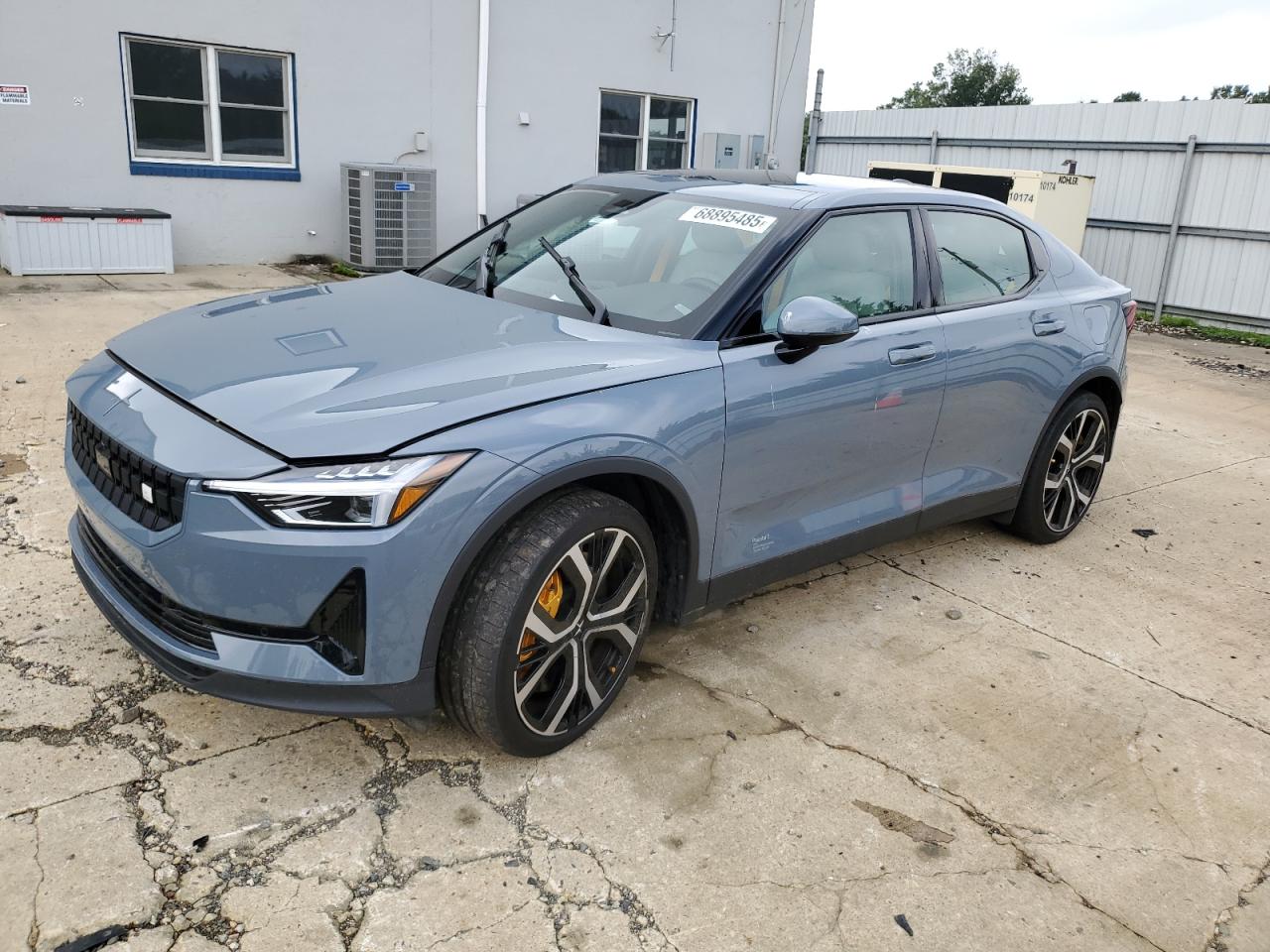 2023 Polestar 2 Performance, VIN YSMET3KA7PL136708 — Undercarriage