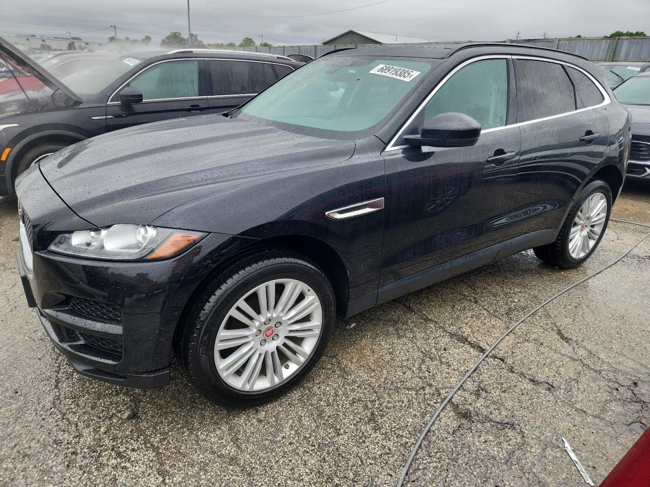 2020 Jaguar F-Pace 25t Premium, VIN SADCJ2FX2LA622709 — Water / flood