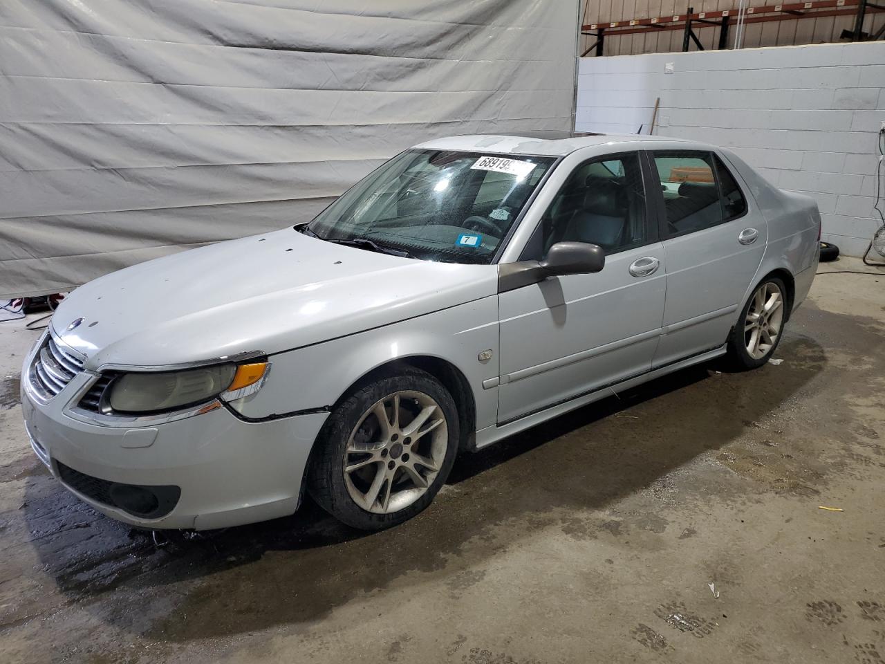 2008 Saab 9-5, VIN YS3ED49G483500523 — Зад