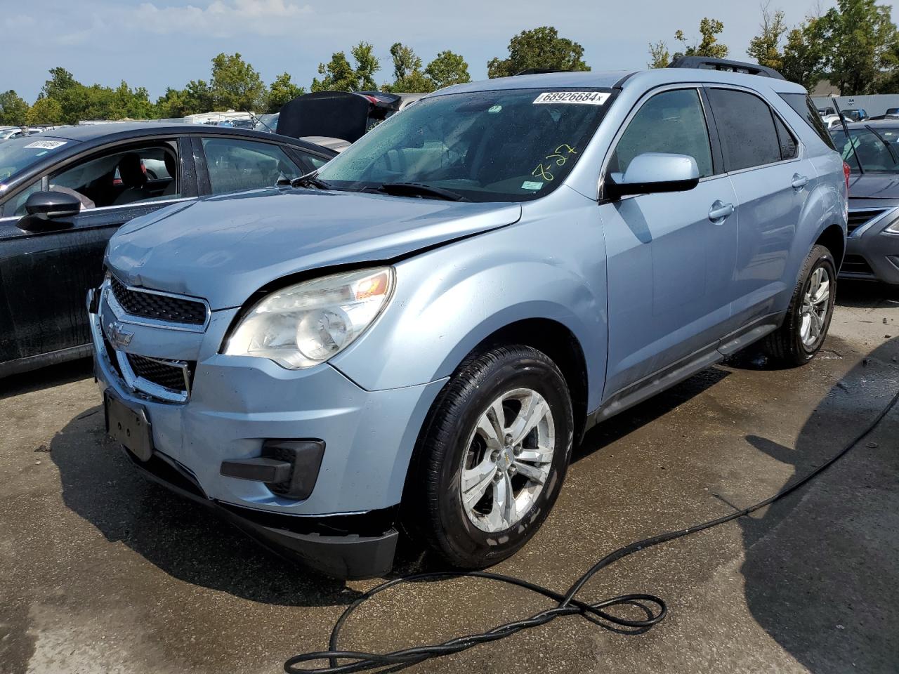 2014 Chevrolet Equinox LT, VIN 2GNALBEK3E6268693 — Front end