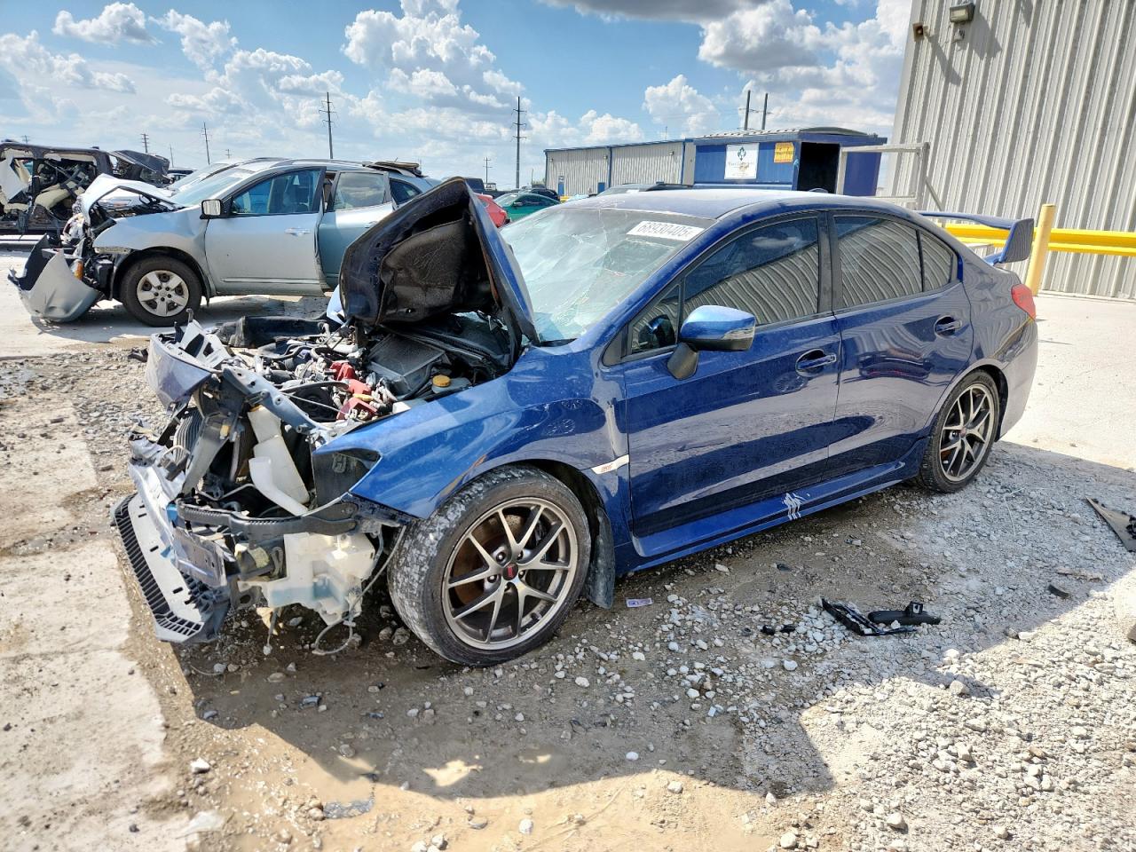 2015 Subaru WRX STI Limited, VIN JF1VA2S6XF9809077 — Front end