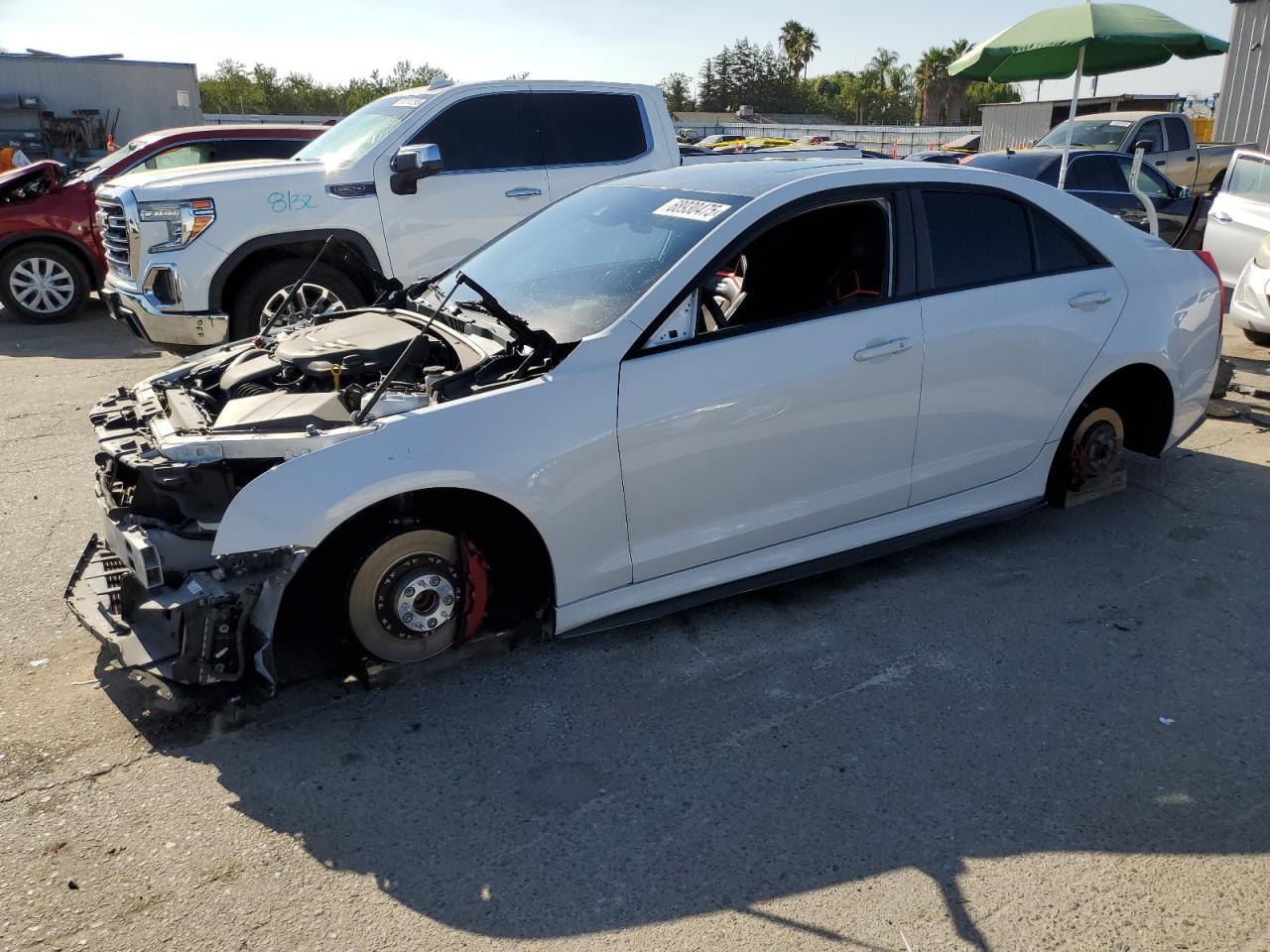2017 Cadillac ATS-V, VIN 1G6AN5SY7H0184129 — Stripped