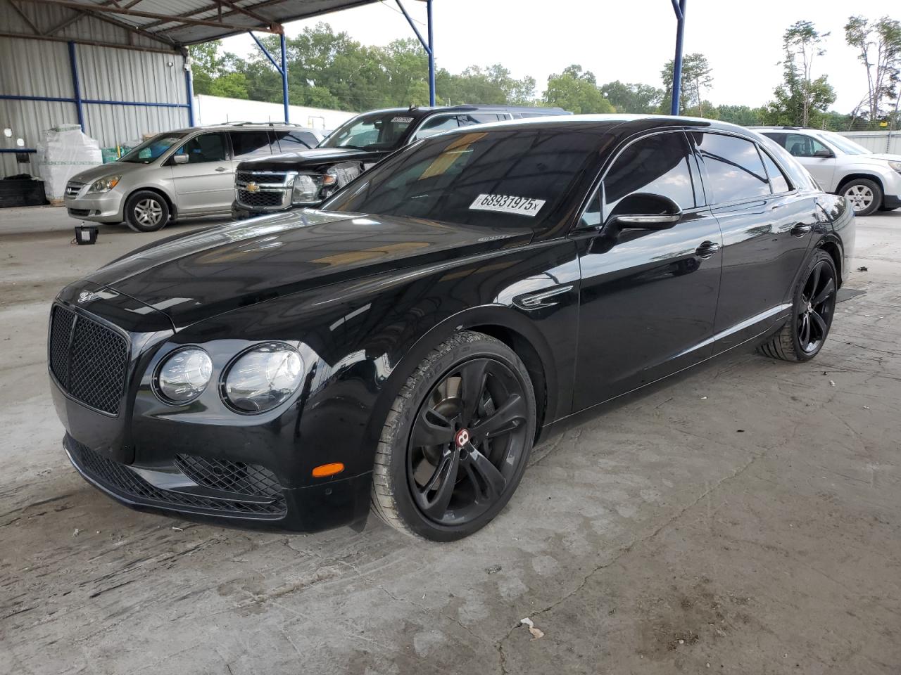 2018 Bentley Flying Spur, VIN SCBEH9ZA8JC066510 — Rear end