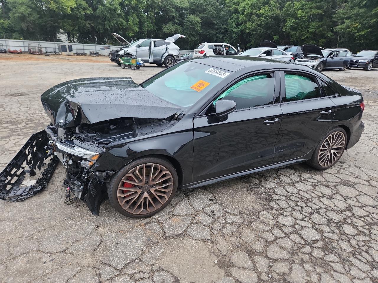 2025 Audi S3 Premium Plus, VIN WAUH5DGY5SA032136 — Фото с аукциона