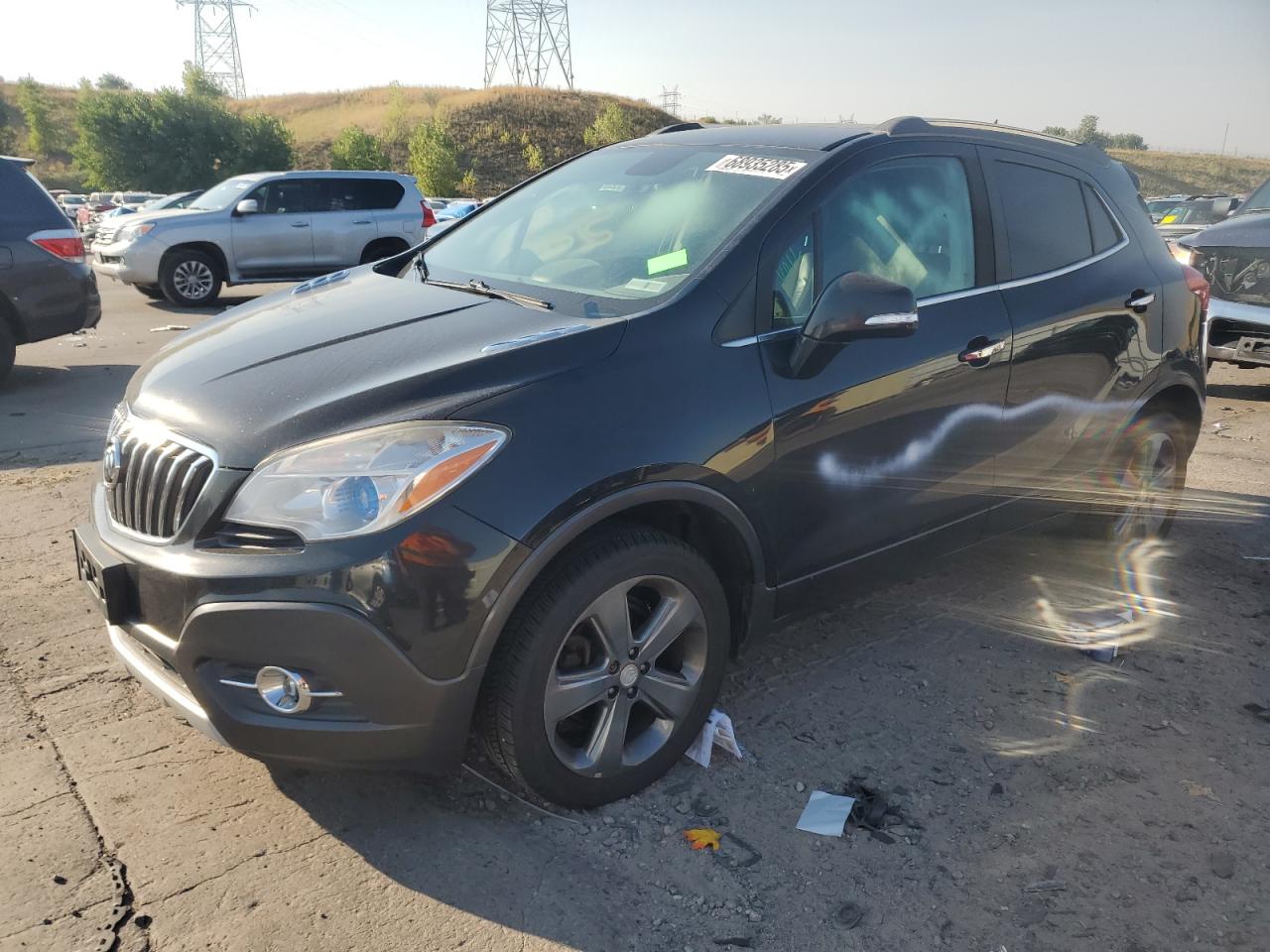 2014 Buick Encore Convenience, VIN KL4CJFSB9EB732869 — Vandalism