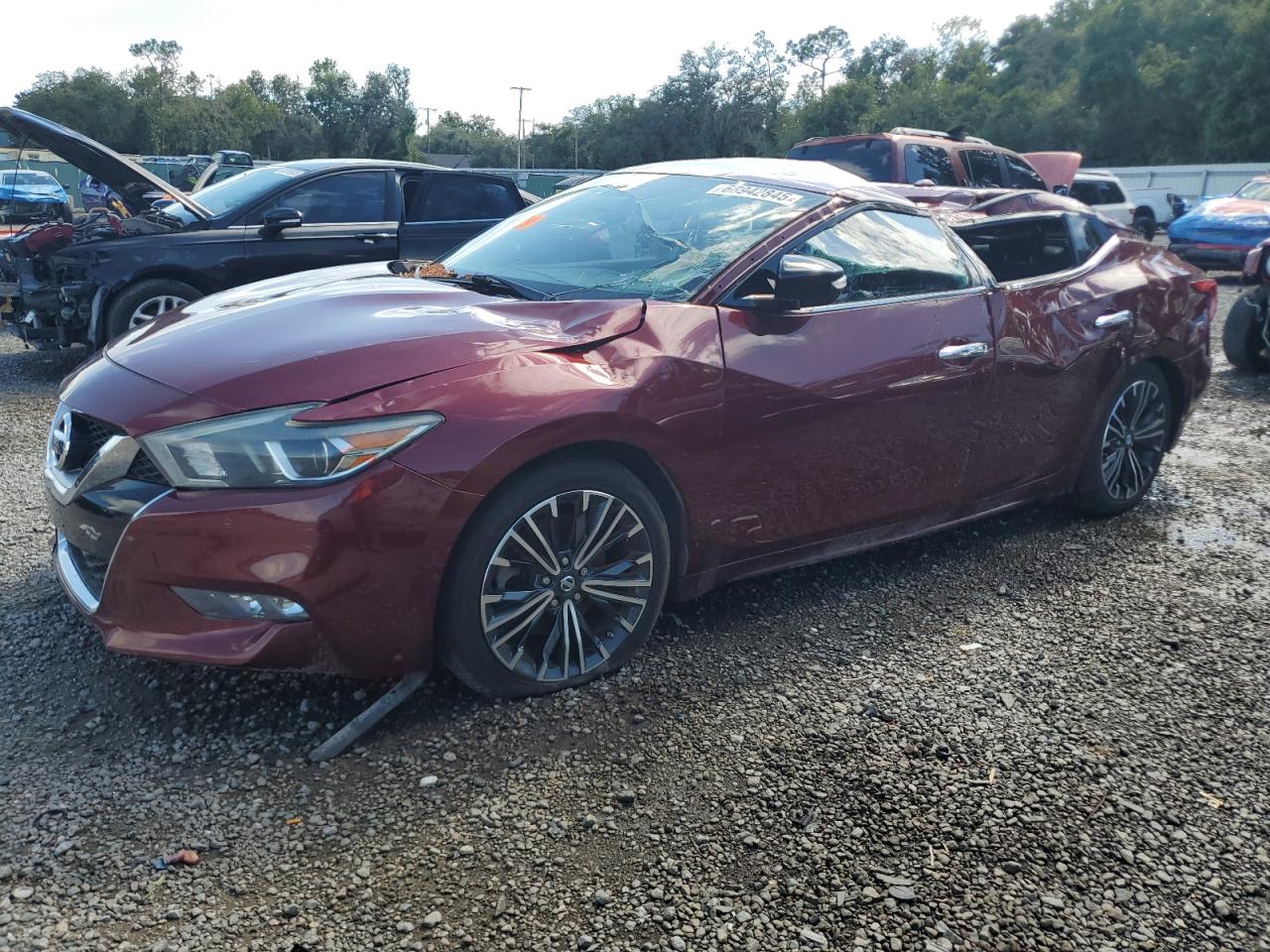2017 Nissan Maxima SR, VIN 1N4AA6AP8HC375456 — Roof