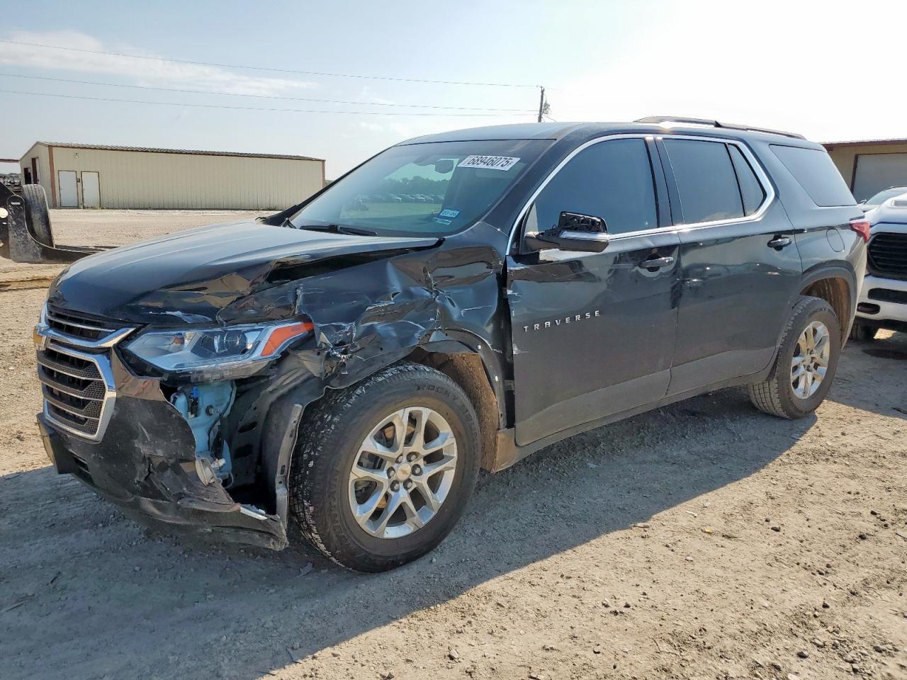 2021 Chevrolet Traverse LT Cloth, VIN 1GNERGKW4MJ193086 — Partial repair