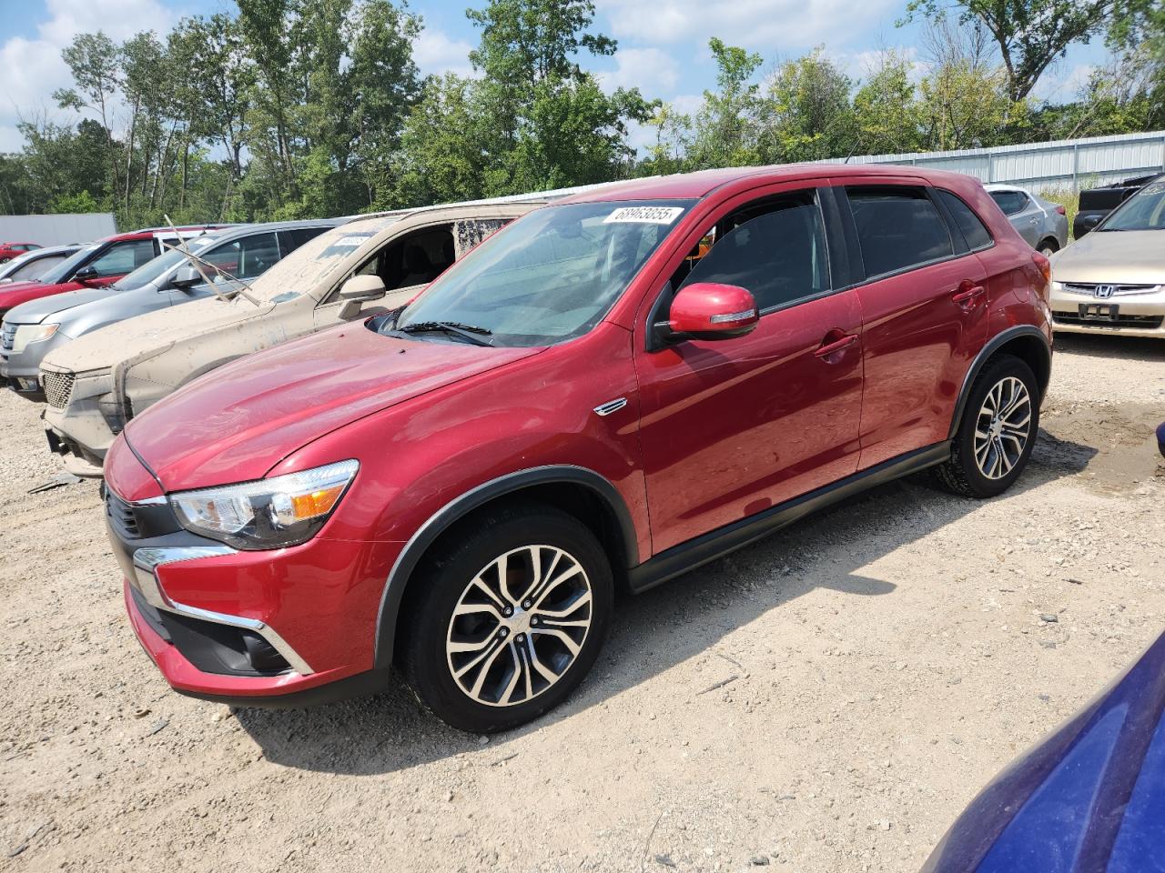 2016 Mitsubishi Outlander ES, VIN JA4AP3AU4GZ047986 — Water / flood