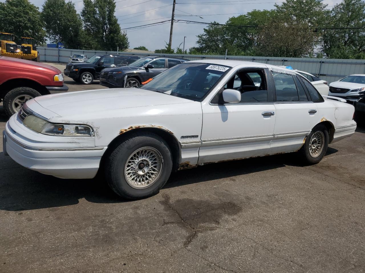 1993 Ford Crown Victoria LX, VIN 2FACP74W7PX207258 — All over