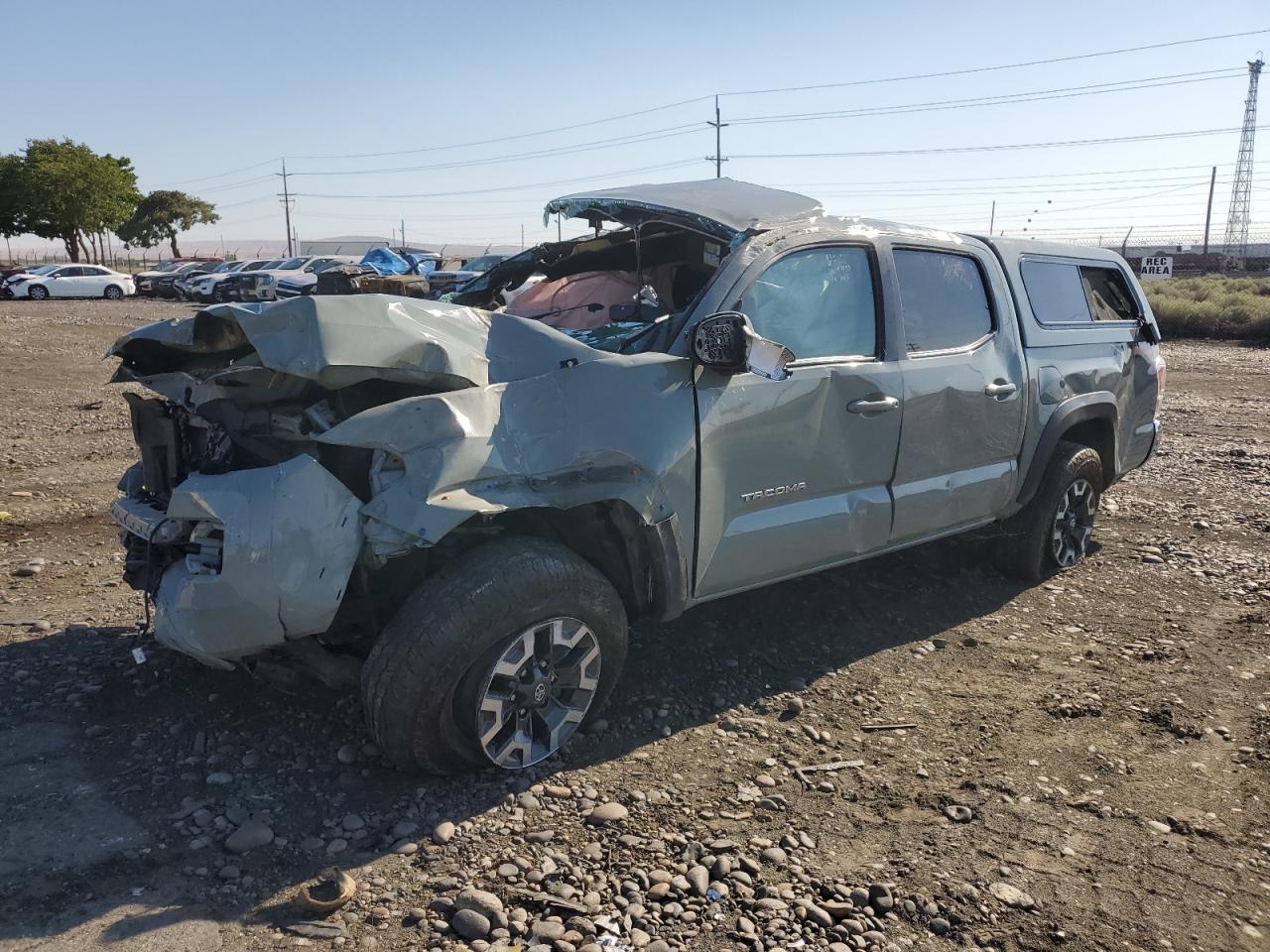 2023 Toyota Tacoma SR, VIN 3TMCZ5AN4PM545992 — Rollover