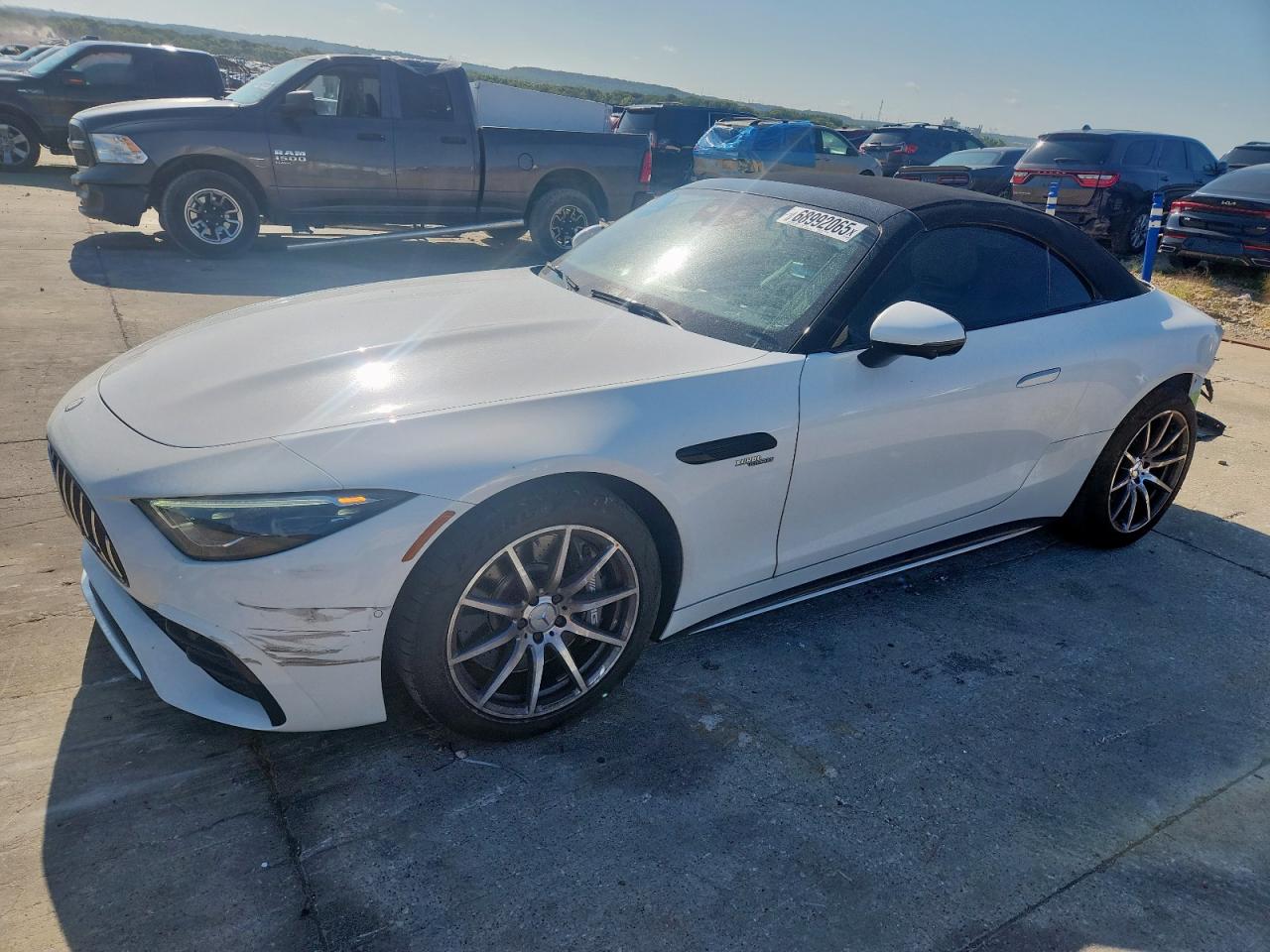 2023 Mercedes-Benz SL 43 AMG, VIN W1KVK5AB1PF018193 — Rear end