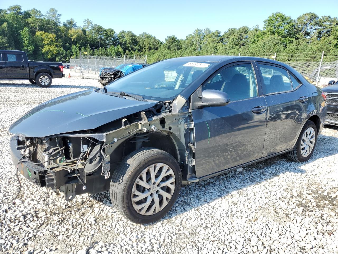 2018 Toyota Corolla L, VIN 5YFBURHE9JP784462 — Front end