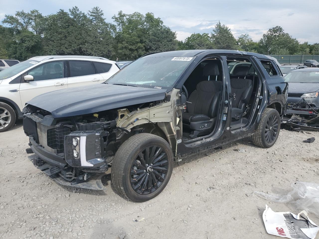 2025 Hyundai Palisade Calligraphy, VIN KM8R7DGE5SU816656 — Rejected repair