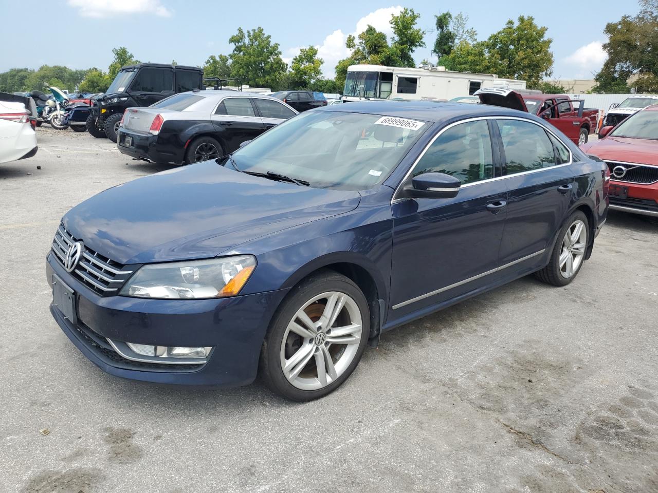 2014 Volkswagen Passat SE, VIN 1VWBN7A36EC078961 — Rejected repair