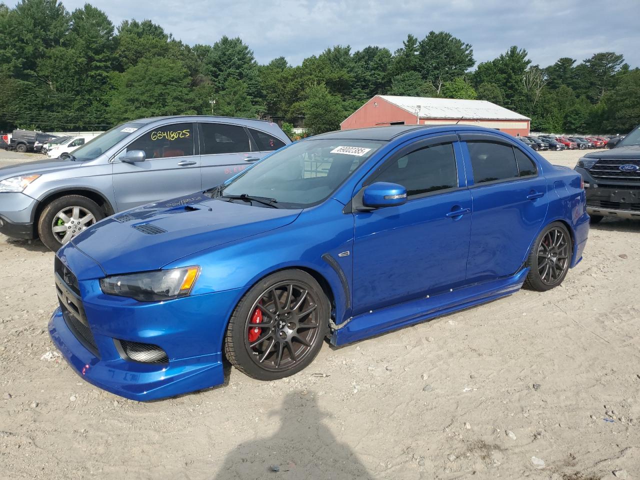2015 Mitsubishi Lancer Evolution Final Edition, VIN JA32W7FV7FU028946 — Side