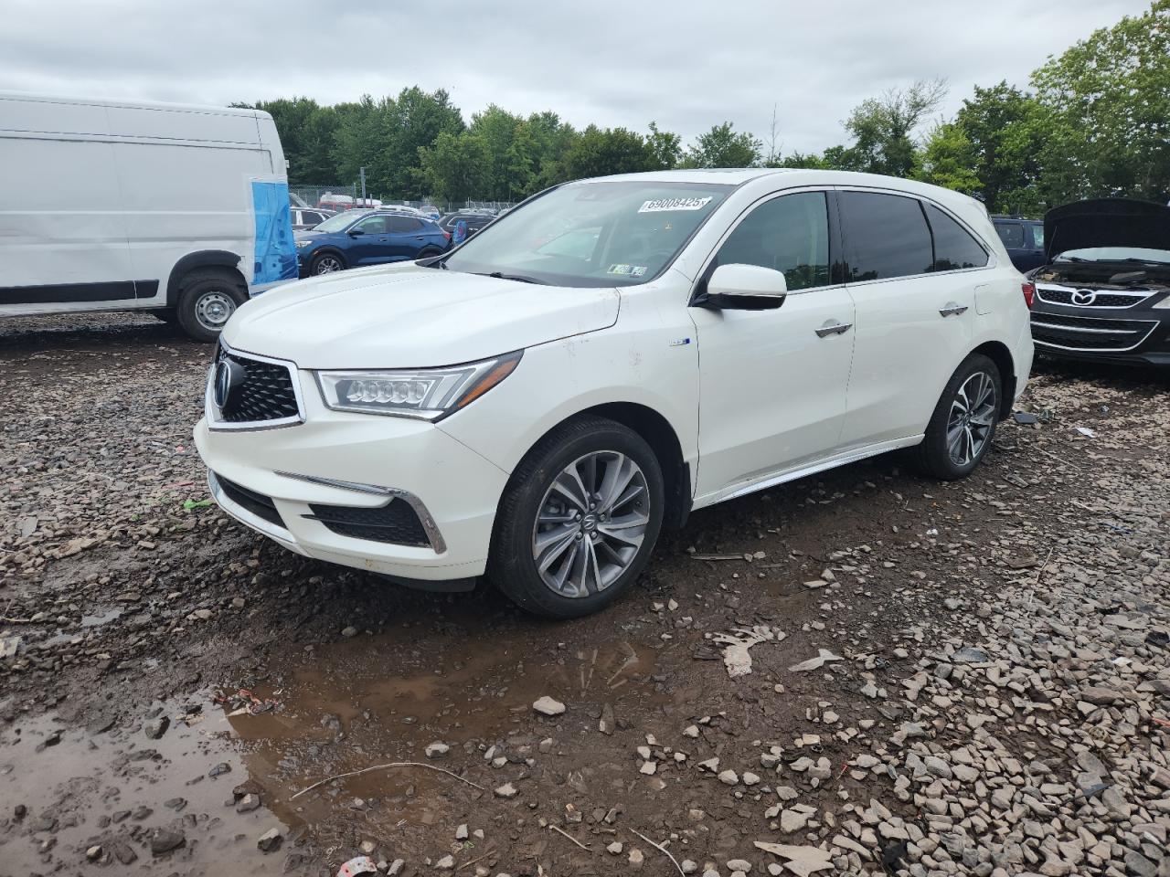 2018 Acura MDX Hybrid Sport, VIN 5J8YD7H51JL001143 — Rejected repair