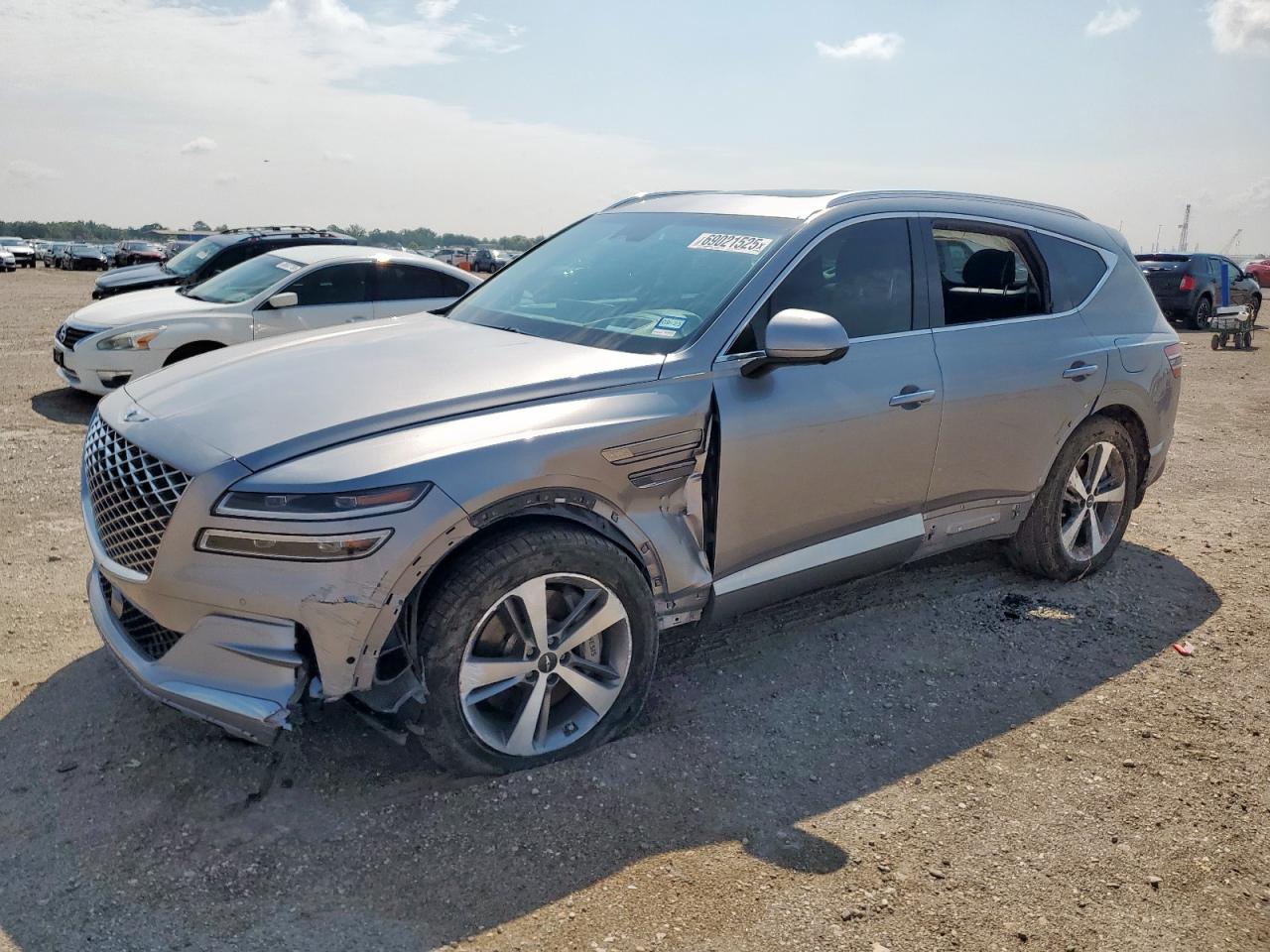 2023 Genesis GV80, VIN KMUHBDSB3PU124170 — Front end