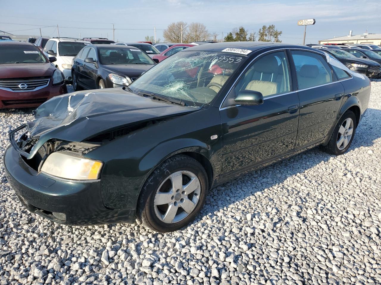 2002 Audi A6, VIN WAULT64B62N109553 — Перед