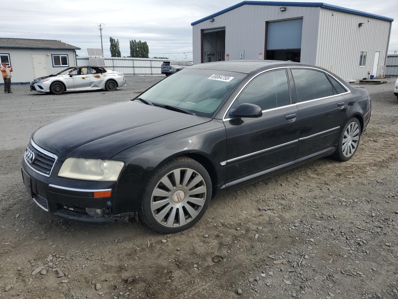 2004 Audi A8, VIN WAUML44EX4N009302 — Rear end