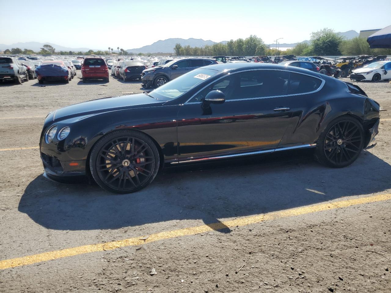 2014 Bentley Continental GT, VIN SCBFH7ZA5EC040493 — Rear end