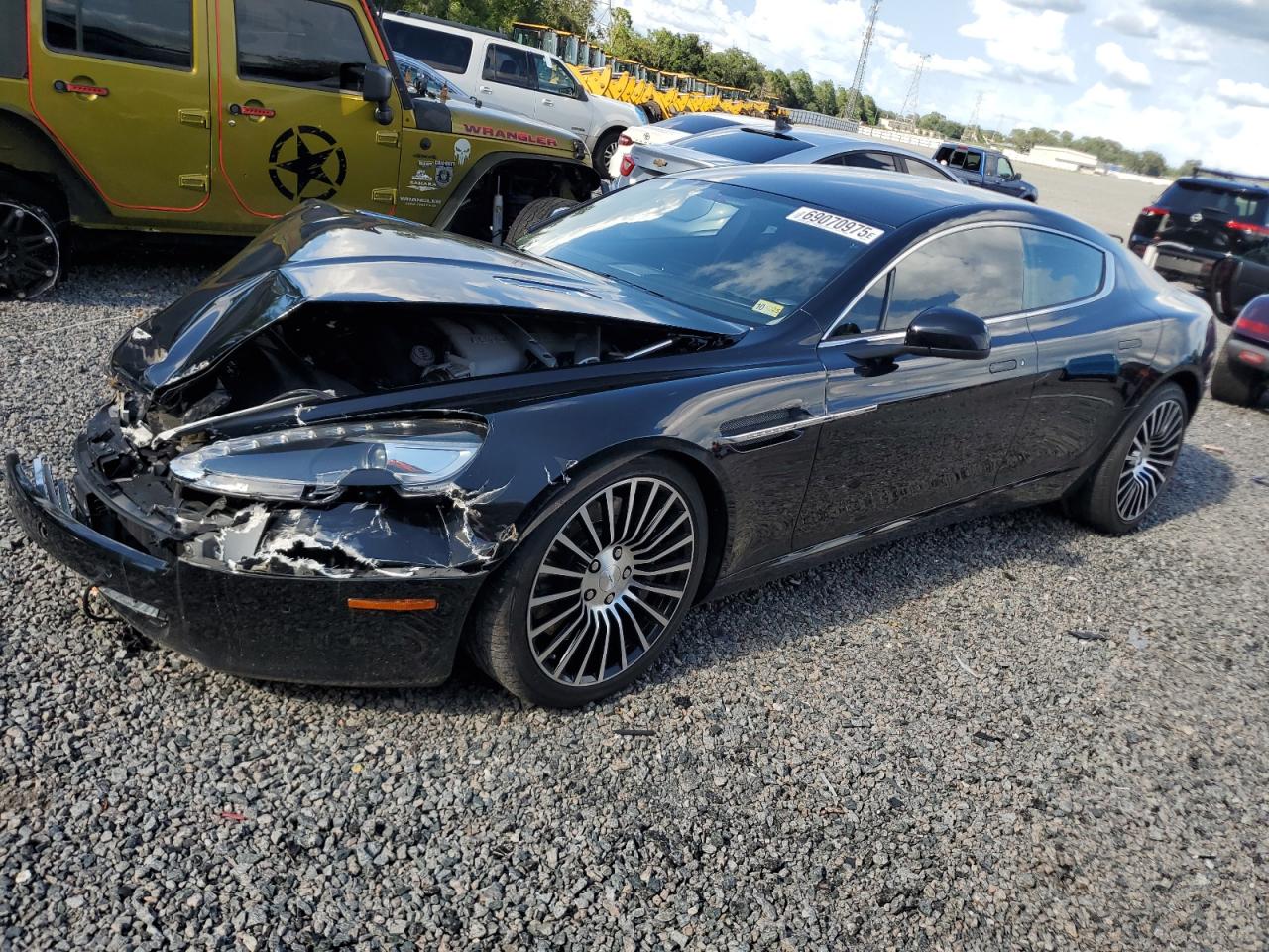 2012 Aston Martin Rapide, VIN SCFHDDAJ5CAF02494 — Front end