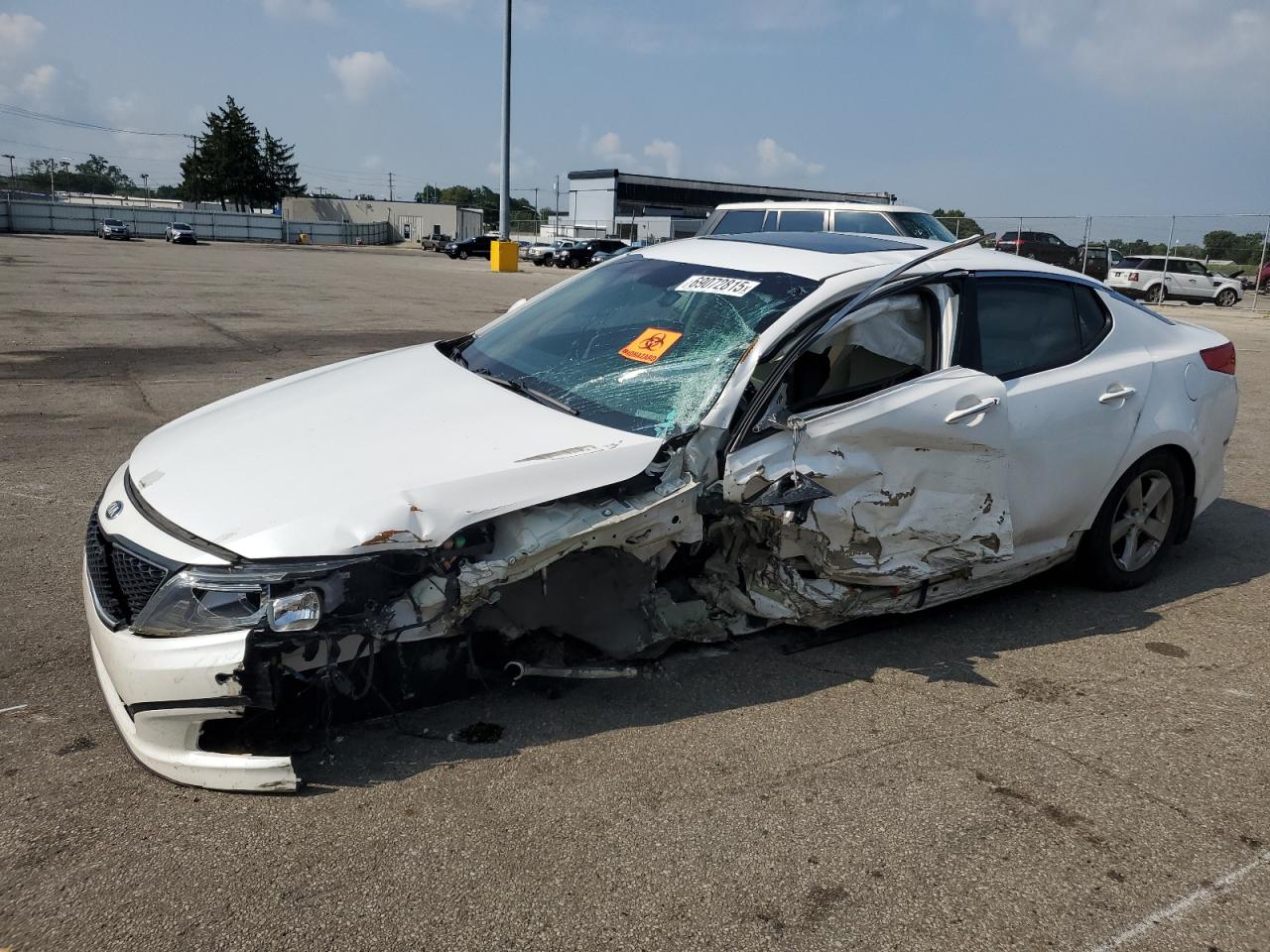 2015 Kia Optima LX, VIN KNAGM4A70F5545792 — All over