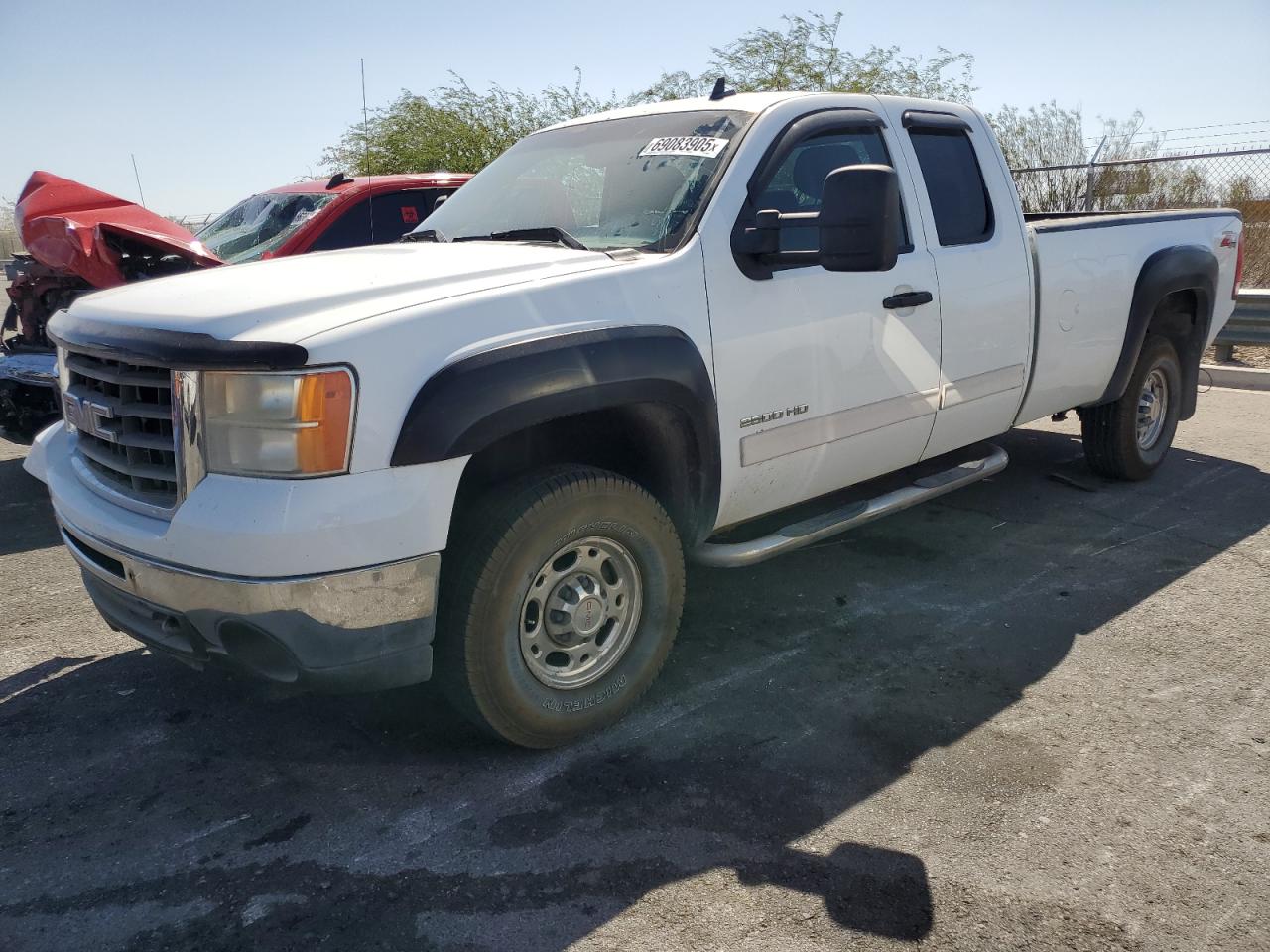 2010 GMC Sierra 2500HD SLE, VIN 1GT5K0BGXAZ206840 — Rear end