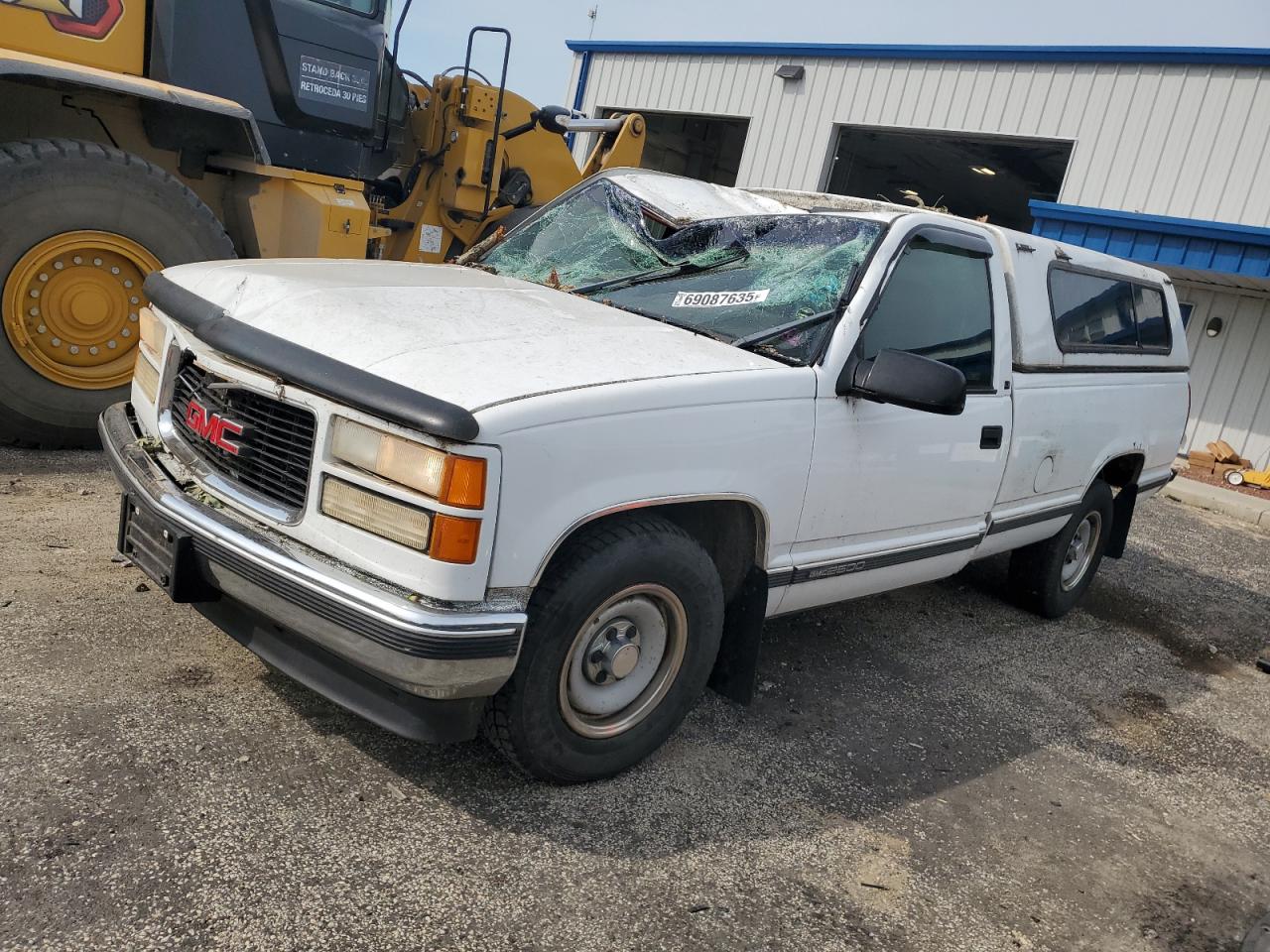 1998 GMC Sierra 1500, VIN 1GTFC24R2WE536661 — Крыша