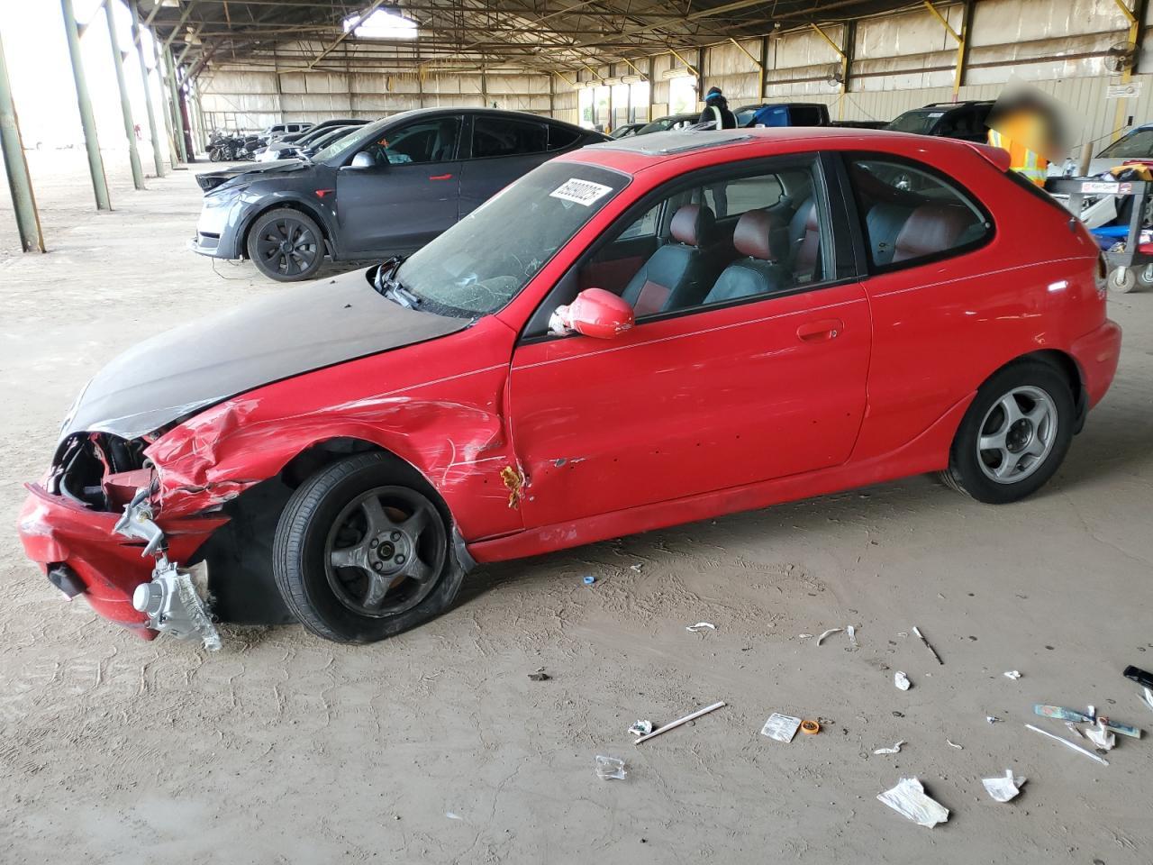 2001 Daewoo Lanos SPORT, VIN KLATB22651B635801 — Перед