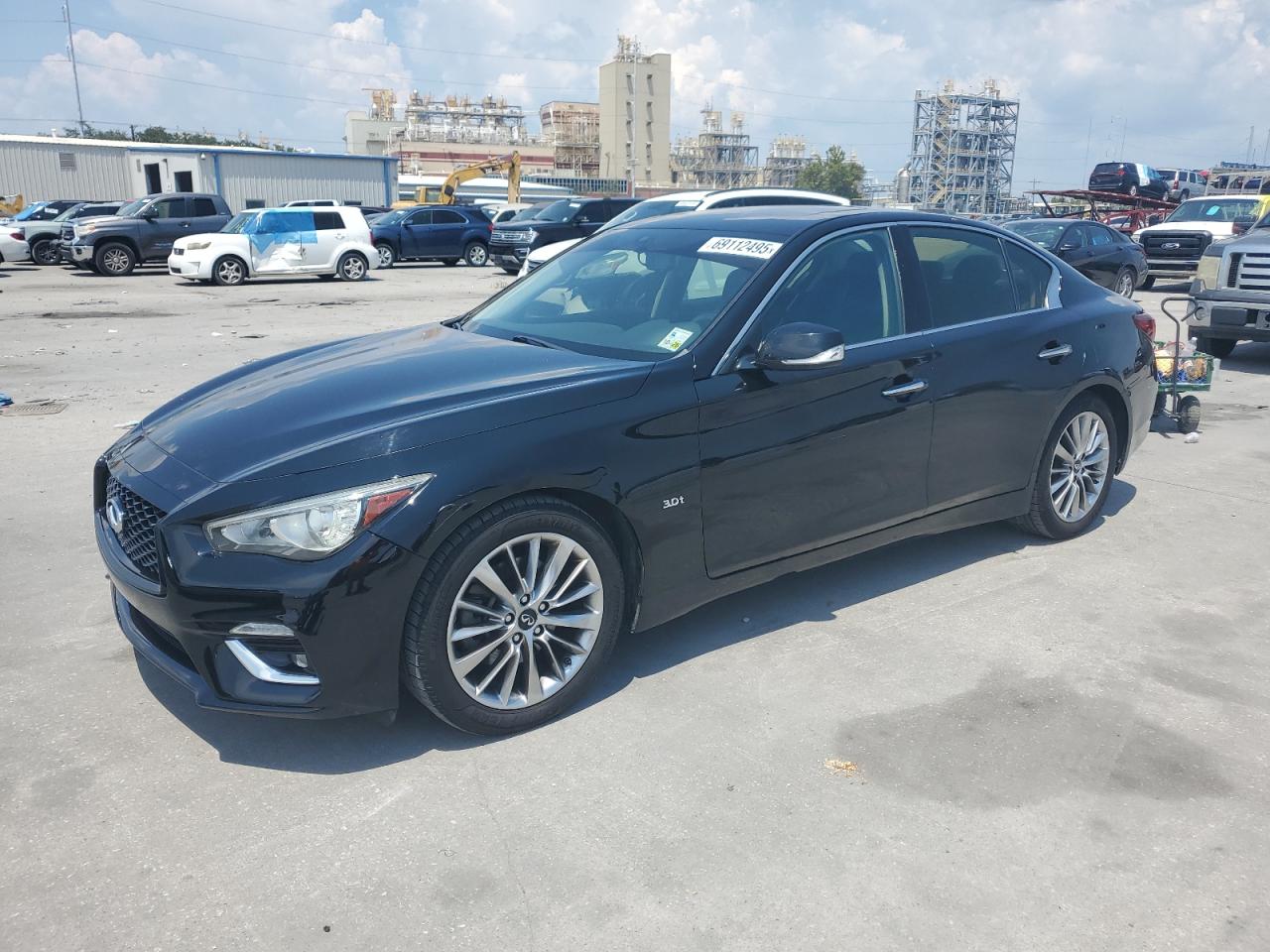 2019 Infiniti Q50 Luxe, VIN JN1EV7AP4KM515738 — Rejected repair