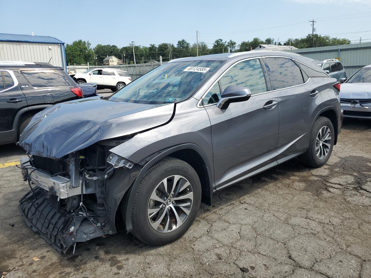 2021 Lexus RX 350, VIN 2T2HZMDA6MC269937 — Фото с аукциона