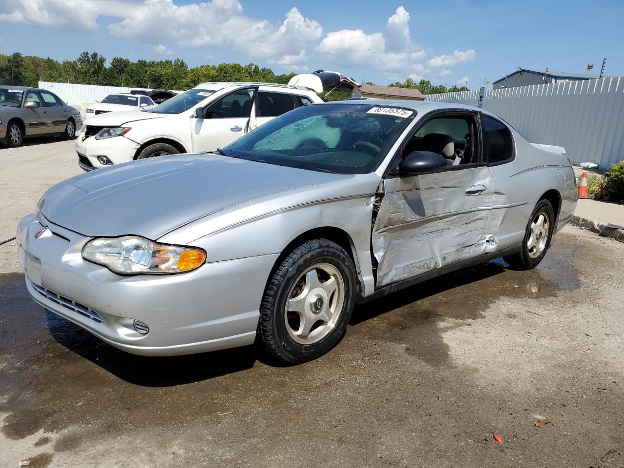 2003 Chevrolet Monte Carlo LS, VIN 2G1WW12E439418278 — Side