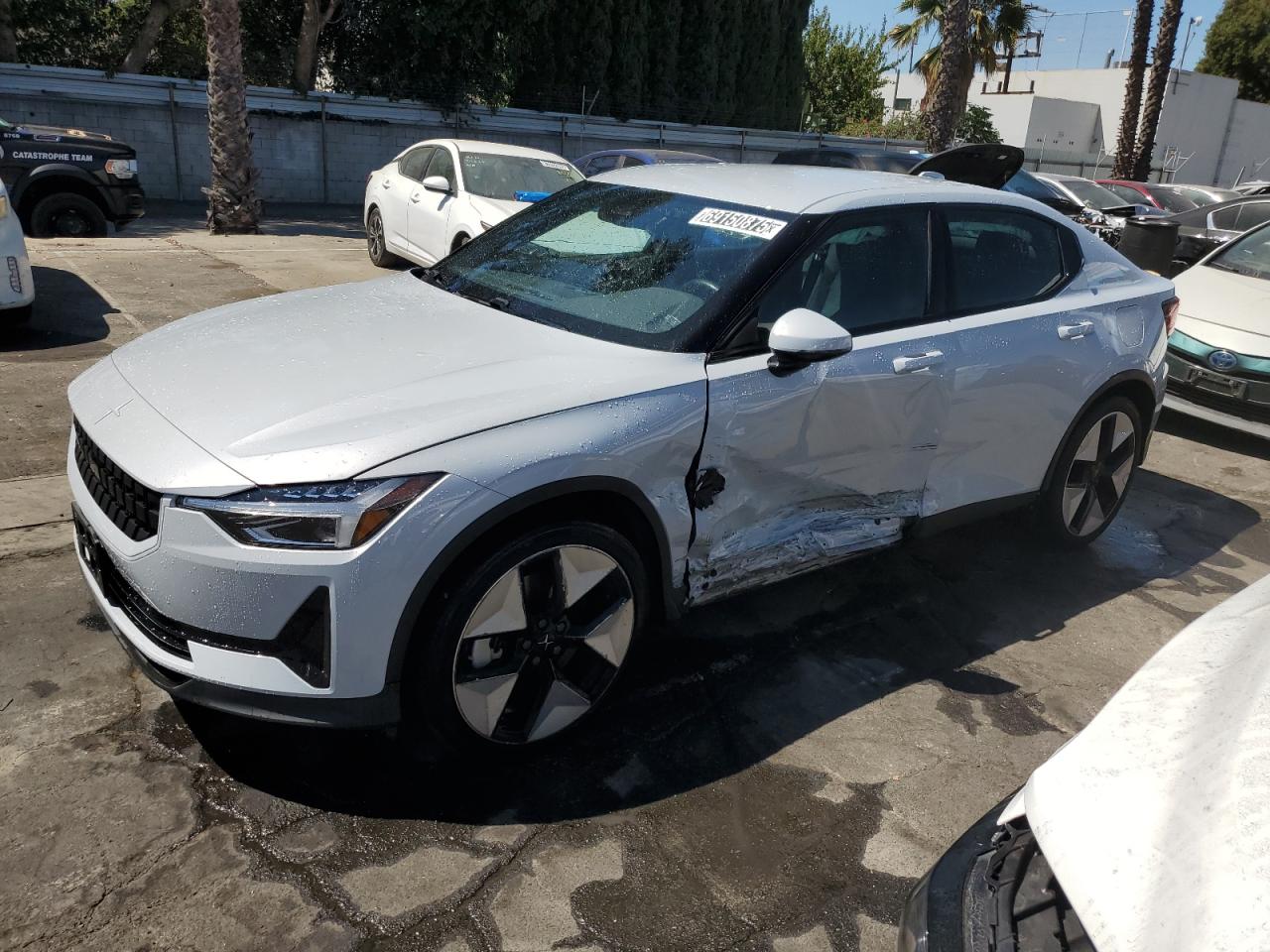 2023 Polestar 2, VIN YSMEG3KAXPL141406 — Undercarriage
