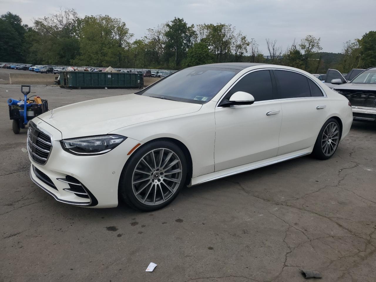 2023 Mercedes-Benz S 580, VIN W1K6G7GB1PA224653 — Undercarriage