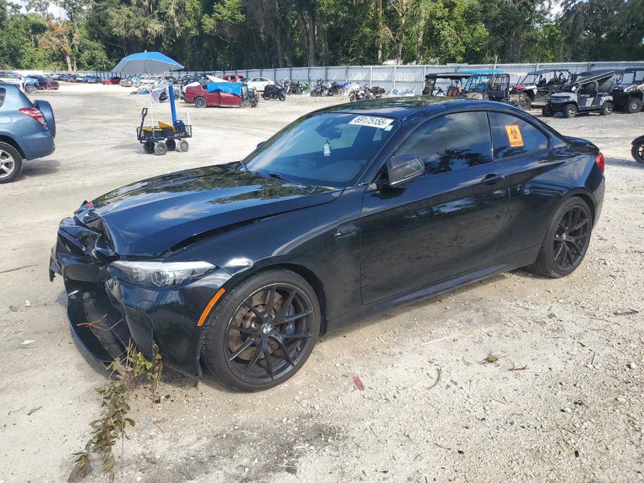 2018 BMW M2, VIN WBS1J5C50J7B61779 — Front end