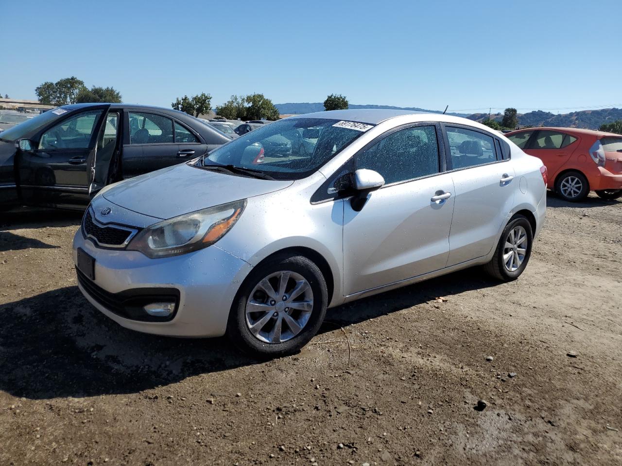 2013 Kia Rio EX, VIN KNADN4A33D6169769 — Vandalism