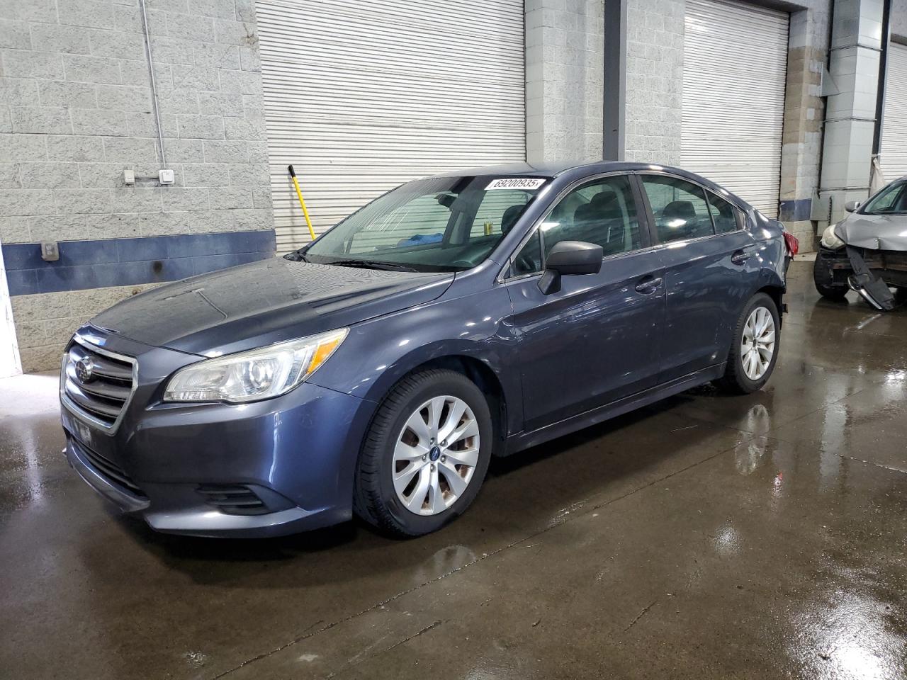 2017 Subaru Legacy, VIN 4S3BNAB61H3036761 — Rear end