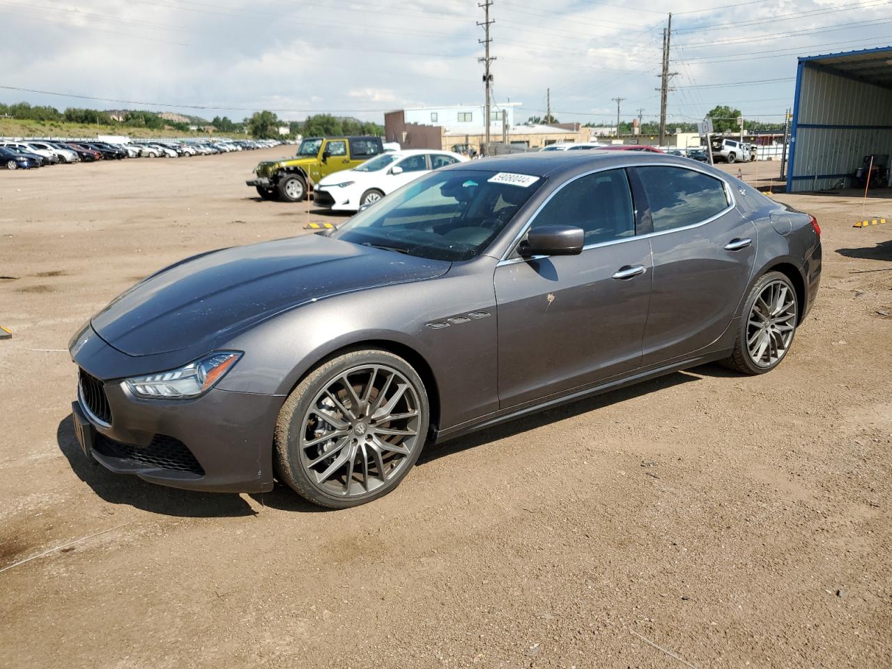 2015 Maserati Ghibli S Q4, VIN ZAM57RTA9F1129976 — Фото с аукциона 1 of 4