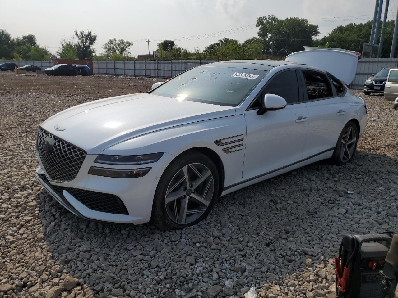 2024 Genesis G80 2.5T, VIN KMTGA4SC7RU208409 — Burn