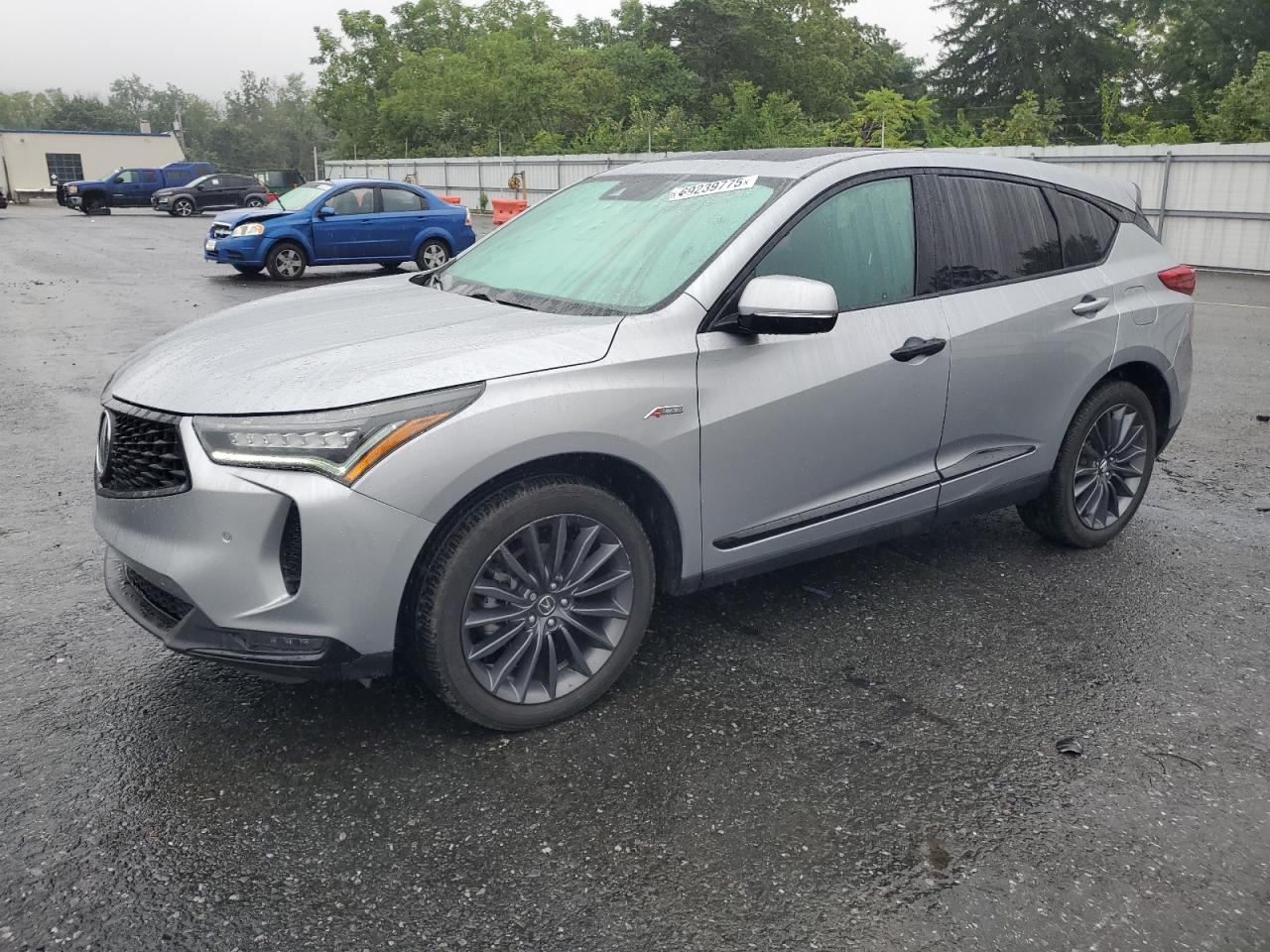 2022 Acura RDX PMC Edition, VIN 5J8TC2H82NL016203 — Missing or altered VIN