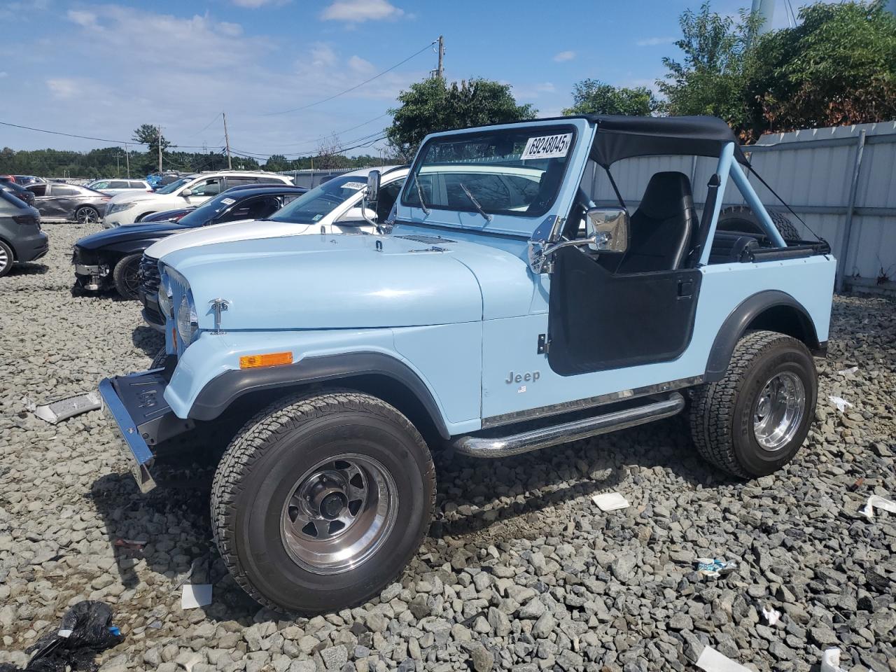 1986 Jeep CJ, VIN 1JCCE87EXGT023260 — Перед
