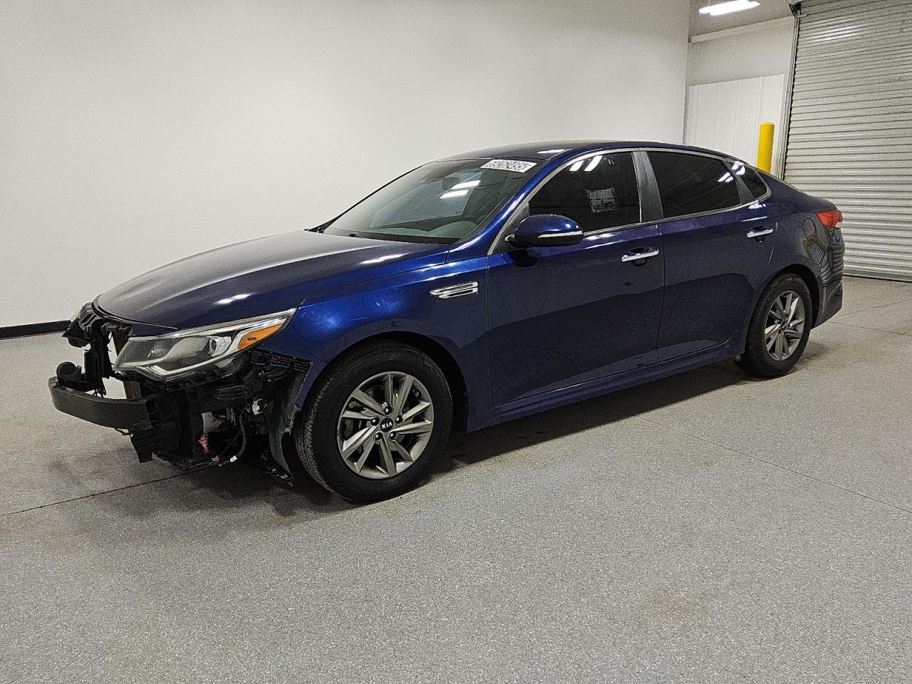 2019 Kia Optima LX, VIN 5XXGT4L34KG338361 — Frame damage