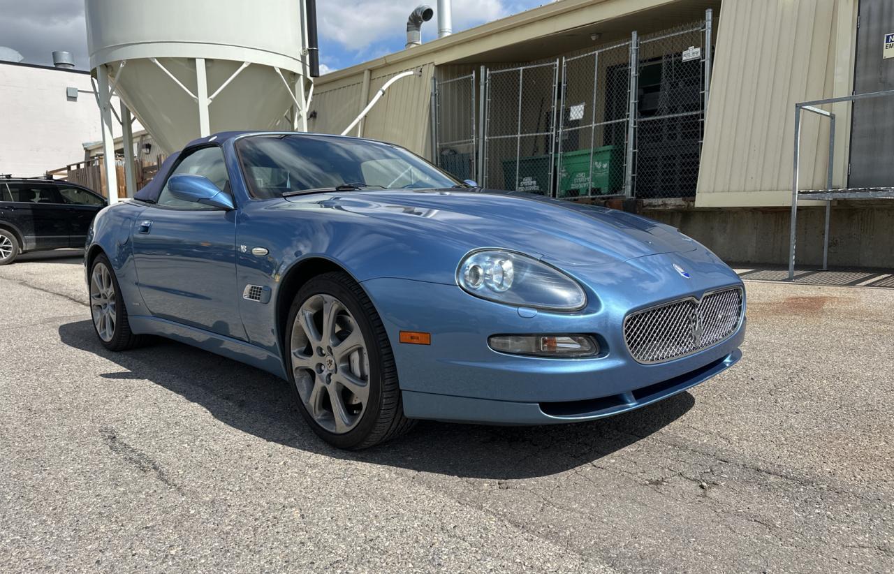 2005 Maserati Spyder, VIN ZAMBB18A450018543 — Normal wear