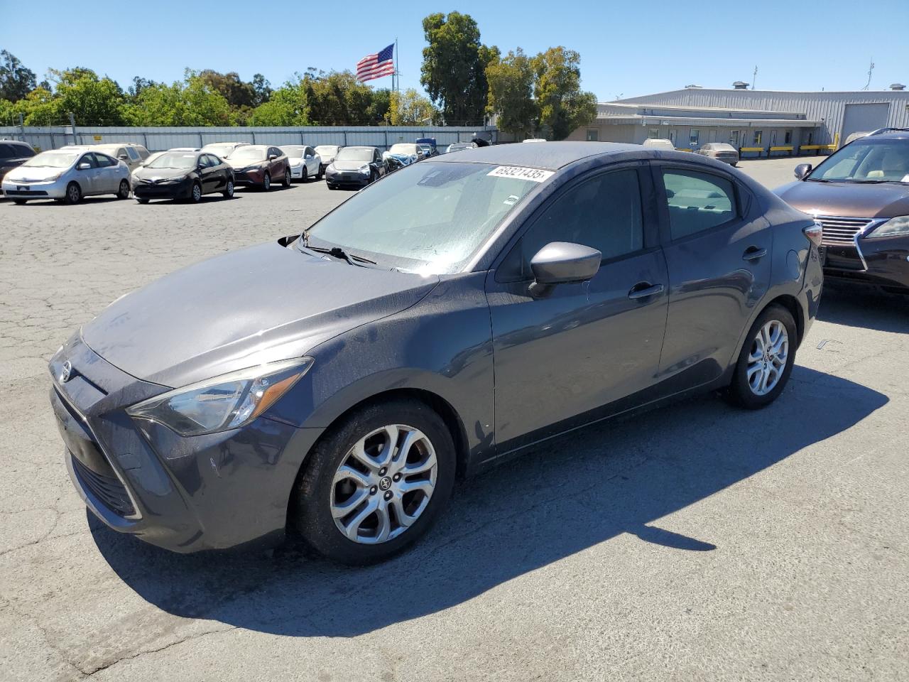 2016 Scion iA, VIN 3MYDLBZV7GY136694 — Vandalism