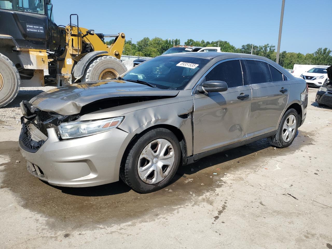 2014 Ford Police Interceptor, VIN 1FAHP2MT7EG156281 — Front end